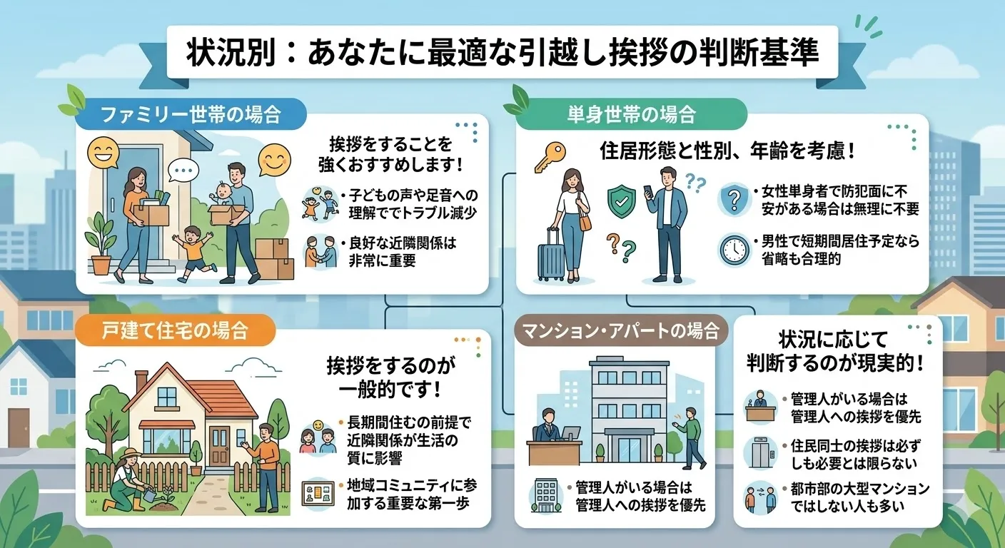 状況別：あなたに最適な判断基準
