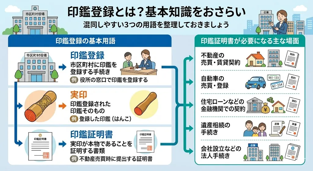 印鑑登録とは？