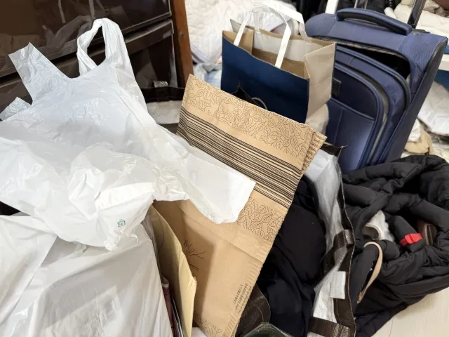 荷造りを始める前に不用品を処分する