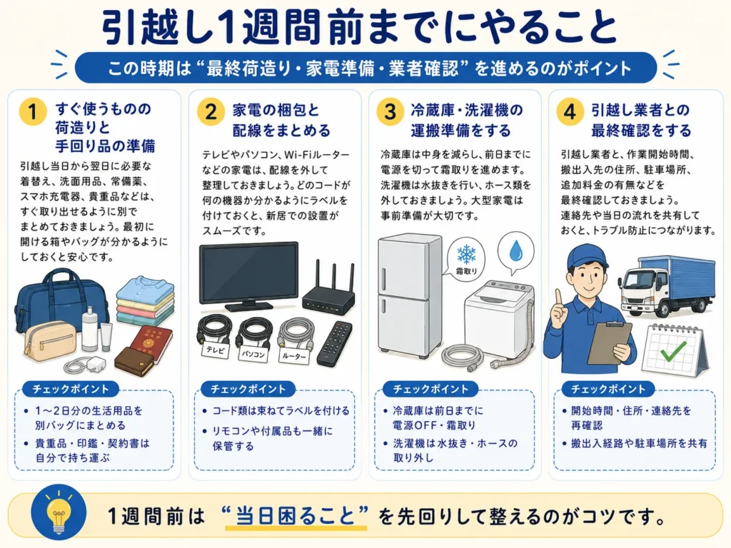 引越し準備いつから動けばいい？家族・単身などパターン別に紹介